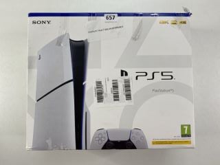 SONY PLAYSTATION 5 GAME CONSOLE IN WHITE/ BLACK: MODEL NO CFI-2016 (WITH BOX, CONTROLLER & POWER CABLE) (NO DISPLAY FAULT TO HDMI PORT TO BE SOLD AS SALVAGE/SPARES)  [JPTN41298]