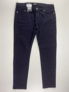 PAUL SMITH MEN'S SLIM FIT JEAN. SIZE: 38, MADE FROM: 95% ORGANIC COTTON 4% POLYESTER 1% POLYURETHANE. RRP: £125