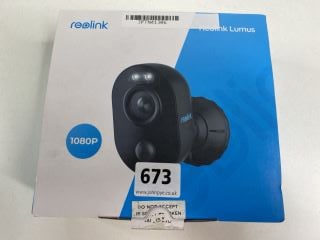 REOLINK LUMUS SECURITY CAMERA IN BLACK. (WITH BOX & ACCESSORIES)  [JPTN41306]