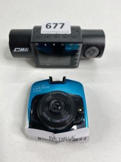 2 X  ITEMS TO INCLUDE  DASH CAMERA CAR DVR.  [JPTN41308, JPTN41309]