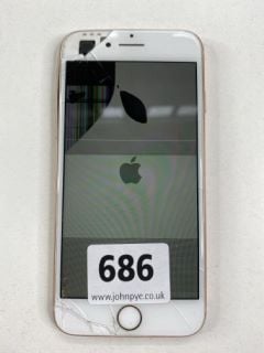 APPLE IPHONE 8 64GB SMARTPHONE IN GOLD: MODEL NO A1905 (UNIT ONLY) (DAMAGED SCREEN)  [JPTN41325]