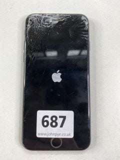 APPLE IPHONE 8 64GB SMARTPHONE IN BLACK: MODEL NO A1905 (UNIT ONLY) (DAMAGED SCREEN & BACK)  [JPTN41332]