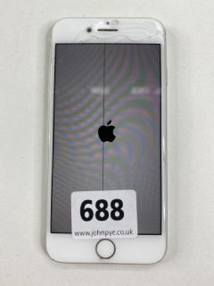 APPLE IPHONE 8 64GB SMARTPHONE IN SILVER: MODEL NO A1905 (UNIT ONLY) (DAMAGED SCREEN)  [JPTN41330]