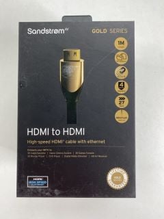 4 X SANDSTROM GOLD SERIES HDMI TO HDMI