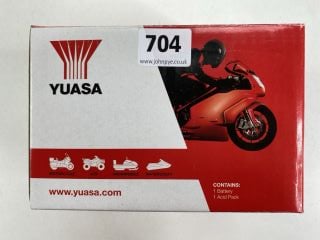 YUASA MOTORCYCLE AND POWERSPORTS BATTERY COMBIPACK 12N5-5A-3B