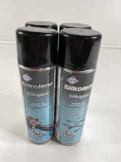 4 X SILKOLENE SILKOPEN PENATRATING SPRAY