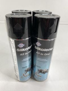 4 X SILKOLENE ALL IN ONE MULTI PURPOSE MAINTANENCE SPRAY