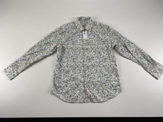 PAUL SMITH GENT'S S/C TAILORED SHIRT. SIZE: 17.5, MADE FROM: 100% COTTON. RRP: £245