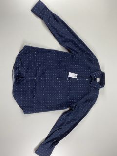 PAUL SMITH GENT'S S/C TAILORED SHIRT. SIZE: 16.5, MADE FROM: 100% COTTON. RRP: £200