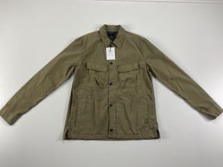 PAUL SMITH MEN'S SNAP FRONT OVERSHIRT. SIZE: M, MADE FROM: 100% COTTON. RRP: £200