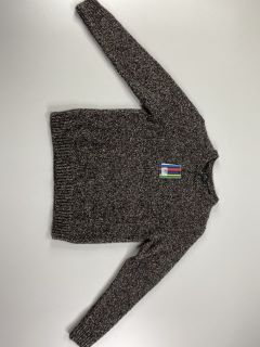 PAUL SMITH MEN'S PULLOVER CREW NECK. SIZE: L, MADE FROM: 40% WO 10% CO 8% SE 20% PAC 16% PL 6% PA. RRP: £175