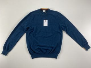 PAUL SMITH GENT'S PULLOVER CREW NECK. SIZE: M, MADE FROM: 100% CASHMERE. RRP: £450