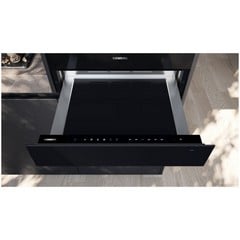 SIEMENS IQ-700 14CM PUSH PULL WARMING DRAWER – BLACK MODEL: BI710C1B1B RRP: £629 (IN PACKAGING)