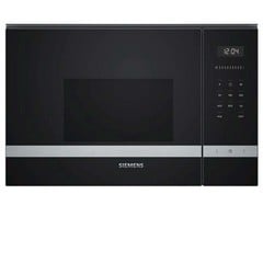 SIEMENS IQ500 BUILT IN 800W MICROWAVE OVEN IN BLACK AND STAINLESS STEEL MODEL: BF525LMS0B RRP: £409 (IN PACKAGING)