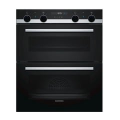 SIEMENS IQ500 BUILT-UNDER ELECTRIC DOUBLE OVEN MODEL: NB535ABS0B RRP: £899 (IN PACKAGING)