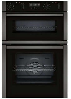 NEFF N50 PYROLYTIC CIRCOTHERM BUILT IN DOUBLE OVEN – GRAPHITE MODEL: U2ACM7HG0B RRP: £1,299 (IN PACKAGING)