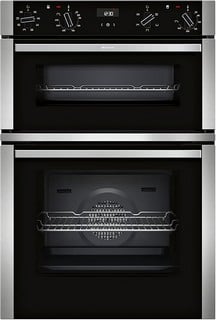 NEFF CIRCOTHERM BUILT IN DOUBLE OVEN – STAINLESS STEEL MODEL: U1ACE2HN0B RRP: £799