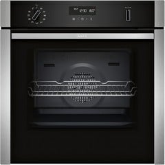 NEFF N50 SLIDE & HIDE PYROLYTIC SINGLE OVEN – STAINLESS STEEL MODEL: B6ACH7HH0B RRP: £749 (IN PACKAGING)