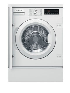 BOSCH SERIES 8 INTEGRATED 8KG WASHING MACHINE WITH 1400 RPM - WHITE MODEL: WIW28502GB RRP: £799 (POWERS ON)