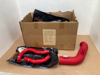 4 X MISHIMOTO 175 WRD SUBARU FORESTER XT AIR INTAKE KITS IN WRINKLE RED TO ALSO INCLUDE 2 X MISHIMOTO MMHOSE-RSX-02RD 02-06 HONDA INTEGRA SILICONE HOSE KITS - COMBINED RRP £1,4684.00: LOCATION - H2