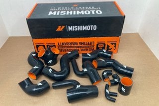 2 X MISHIMOTO MMHOSE-S4-97TBK AUDI S4 1997-2002 SILICONE TURBO HOSE KITS IN BLACK - COMBINED RRP £754.99: LOCATION - H3