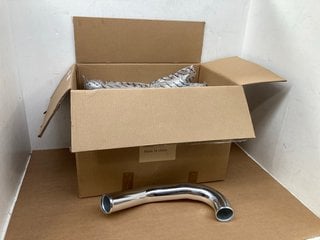 BOX OF MISHIMOTO MM180 EXHAUST PIPES IN STAINLESS STEEL: LOCATION - H3