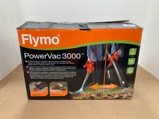 FLYMO POWER VAC 3000 GARDEN BLOWER: LOCATION - H7