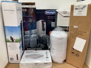 QTY OF ASSORTED HOUSEHOLD ITEMS TO INCLUDE DELONGHI DRAGON 4 ELECTRIC OIL FILLED RADIATOR: LOCATION - H7