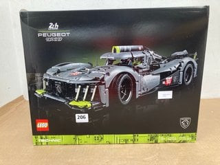 LEGO TECHNIC 24H LE MANS PEUGEOT 9X8 HYBRID HYPERCAR - MODEL 42156 - RRP £160.00: LOCATION - H9