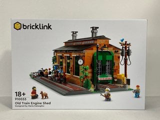 LEGO BRICKLINK OLD TRAIN ENGINE SHED - MODEL 910033 - RRP £275.00: LOCATION - MAIN BOOTH