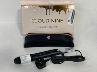 CLOUD NINE C9-T1.0 THE ALCHEMY COLLECTION THE TOUCH IRON HAIR STRAIGHTENERS - RRP £180.00: LOCATION - MAIN BOOTH