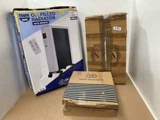 5 X ASSORTED ITEMS TO INCLUDE COQOO HOME OIL FILLED RADIATOR WITH REMOTE: LOCATION - I14