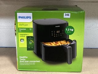 PHILIPS AIR FRYER ESSENTIAL XL - MODEL NO: HD9280: LOCATION - I12