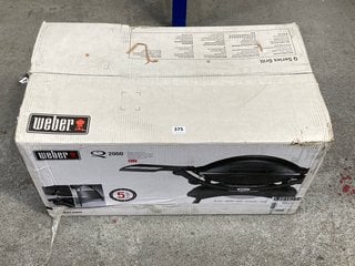 WEBER 2000 OUTDOOR GAS GRILL LP: LOCATION - I10