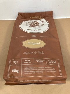 GRIFFITHS ORIGINAL 15KG BEEF DOG FOOD: LOCATION - I8