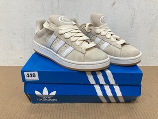 ADIDAS CAMPUS 00S TRAINERS IN BEIGE SIZE UK6: LOCATION - I6