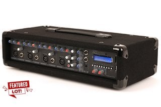 POWER DYNAMICS PDM-C405A BLUETOOTH PROFESSIONAL AUDIO 4 CHANNEL 800W STEREO MIXER AMPLIFIER. COMES WITH REMOTE, POWER LEAD, INSTRUCTION MANUAL AND BOX - RRP £169: LOCATION - MAIN BOOTH