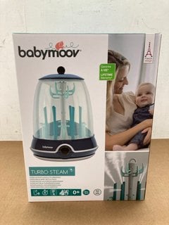 BABYMOOV TURBO STEAM + STERILISER & BABY BOTTLE RACK: LOCATION - E4