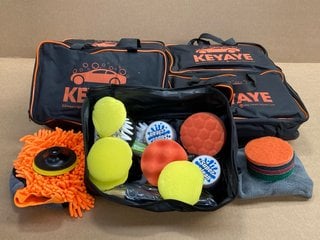 5 X KEYEYE 24PC CAR CLEANING SETS: LOCATION - E6