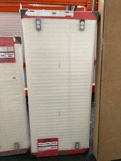 K-RAD DOUBLE COMPACT RADIATOR 1400 X 600MM RRP £395: LOCATION - B6 ISLAND