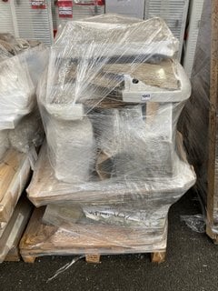 (COLLECTION ONLY) PALLET OF ASSORTED CERAMIC SINKS - RRP £500: LOCATION - B7