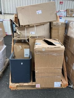 (COLLECTION ONLY) PALLET OF ASSORTED FURNITURE BASE UNITS ONLY: LOCATION - B8