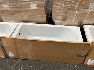 1500 X 700MM NTH SINGLE ENDED BATH WITH A WHITE BATH SIDE PANEL RRP £399: LOCATION - B8