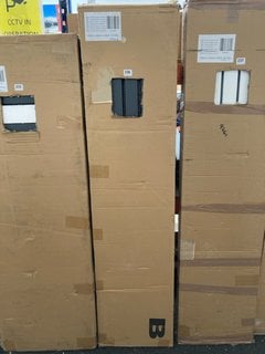 ANTHRACITE VERTICAL DOUBLE SLIM PANEL RADIATOR 1600 X 350MM RRP £645: LOCATION - BACK RACK