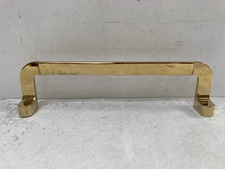 VITRA ETERNITY TOWEL HOLDER IN POLISHED BRASS RRP £228: LOCATION - R2