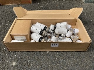 QTY OF ASSORTED RADIATOR VALVES APPROX RRP £150: LOCATION - R2