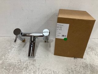 DECK MOUNTED BATH FILLER IN CHROME RRP £260: LOCATION - R3