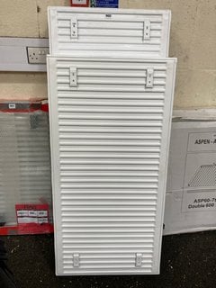 (COLLECTION ONLY) 2X K-RAD DOUBLE RADIATORS 1200 X 600MM AND 1400 X 600MM: LOCATION - B7