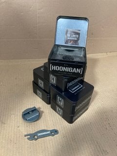 6 X MISHIMOTO HOONIGAN OIL FILLER CAPS - MODEL MMOFCSUBHOONSL - COMBINED RRP £450: LOCATION - A4