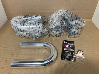 5 X MISHIMOTO 180 DEGREE UNIVERSAL ALUMINUM INTERCOOLER PIPE - MODEL MMCIPAL2251 - COMBINED RRP £160: LOCATION - A5